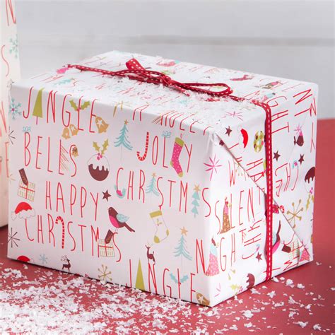 gift wrapping set christmas